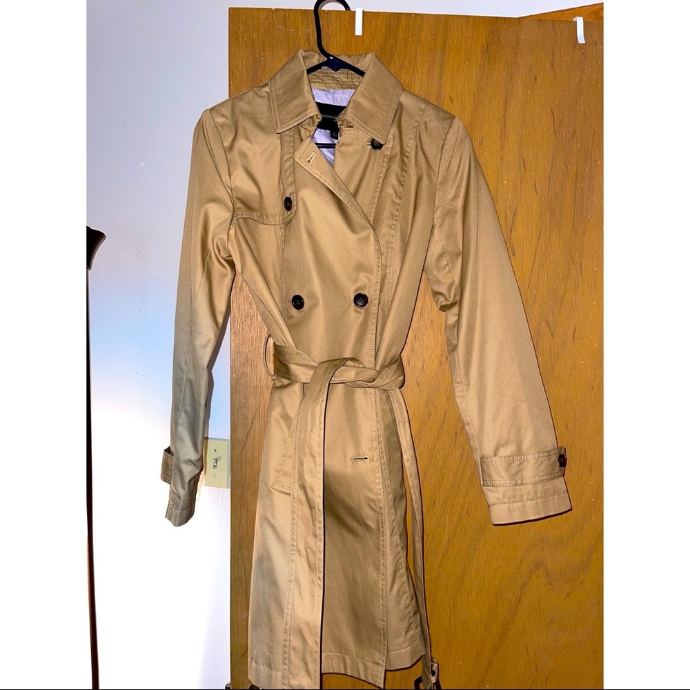 Banana Republic Tan Trench Coat